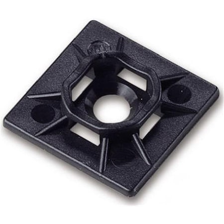 Gardner Bender Gardner Bender 45-MBUVB Cable Tie Mounting Base With Screw Hole - 5 Pack; Black 466323